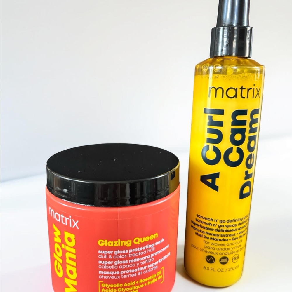 NEW Matrix Professional Salon Bundle - Glow Mania Mask & Curl Can Dream ❌FINAL❌